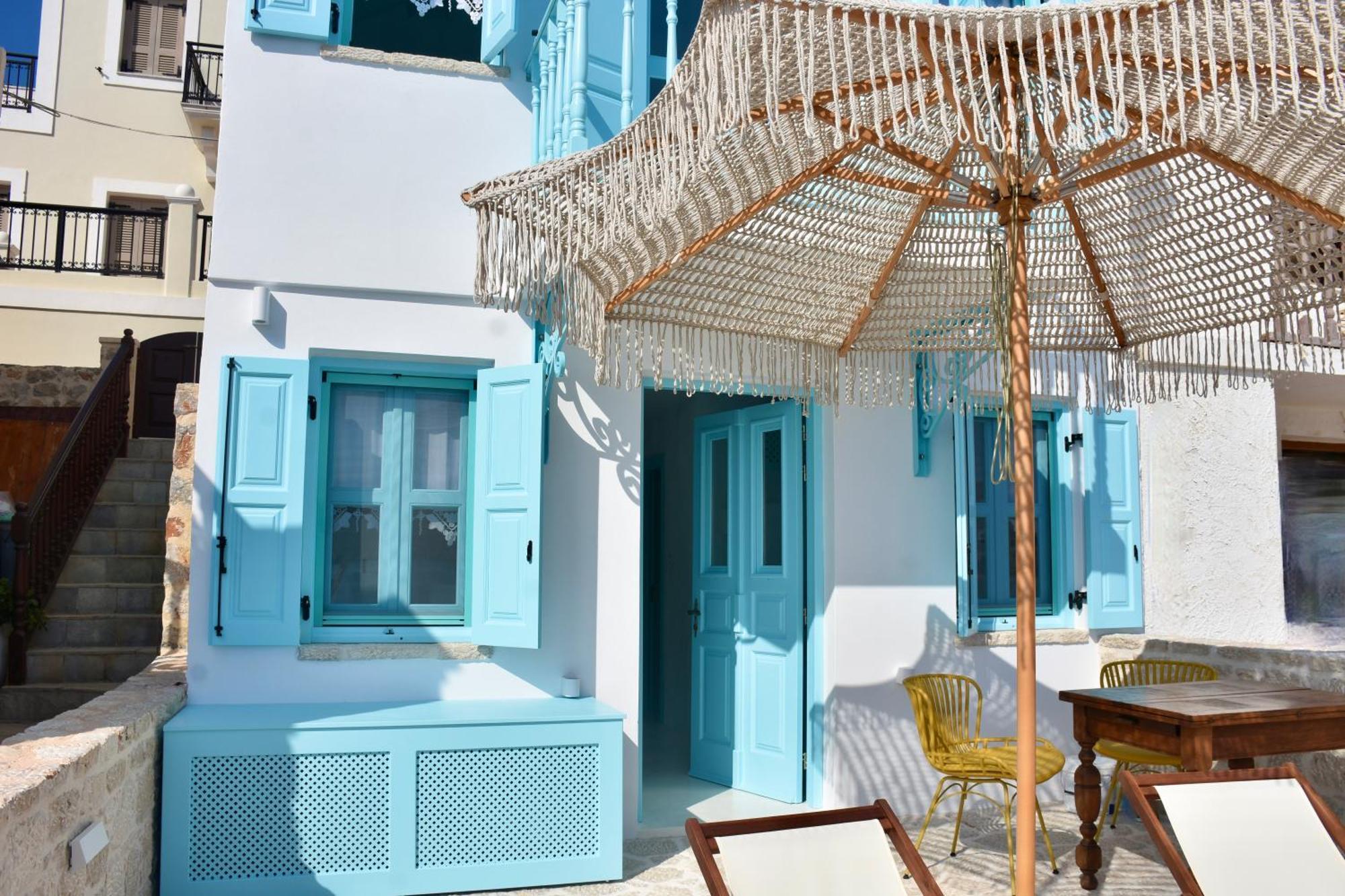 Salt Retreat - Seafront Villa Χάλκη Εξωτερικό φωτογραφία